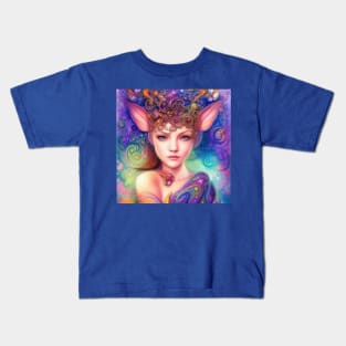 Fairy Queen Fae Folk Kids T-Shirt